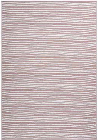 Bravo szőnyeg BRA301, powder pink csíkos, 120x170cm | LALEE "KI"