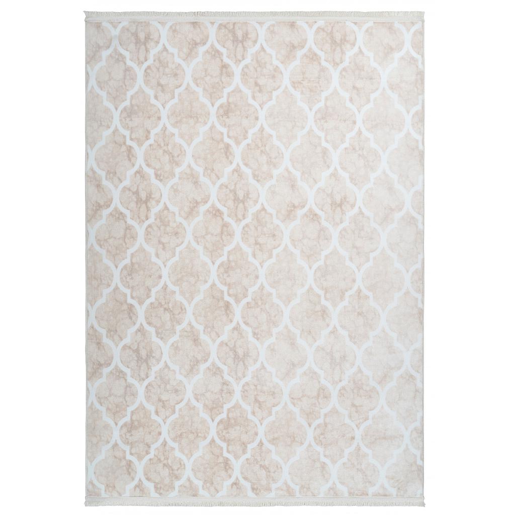 Lalee Peri PER 101 mintás bézs szőnyeg, 120x160 cm "ki"