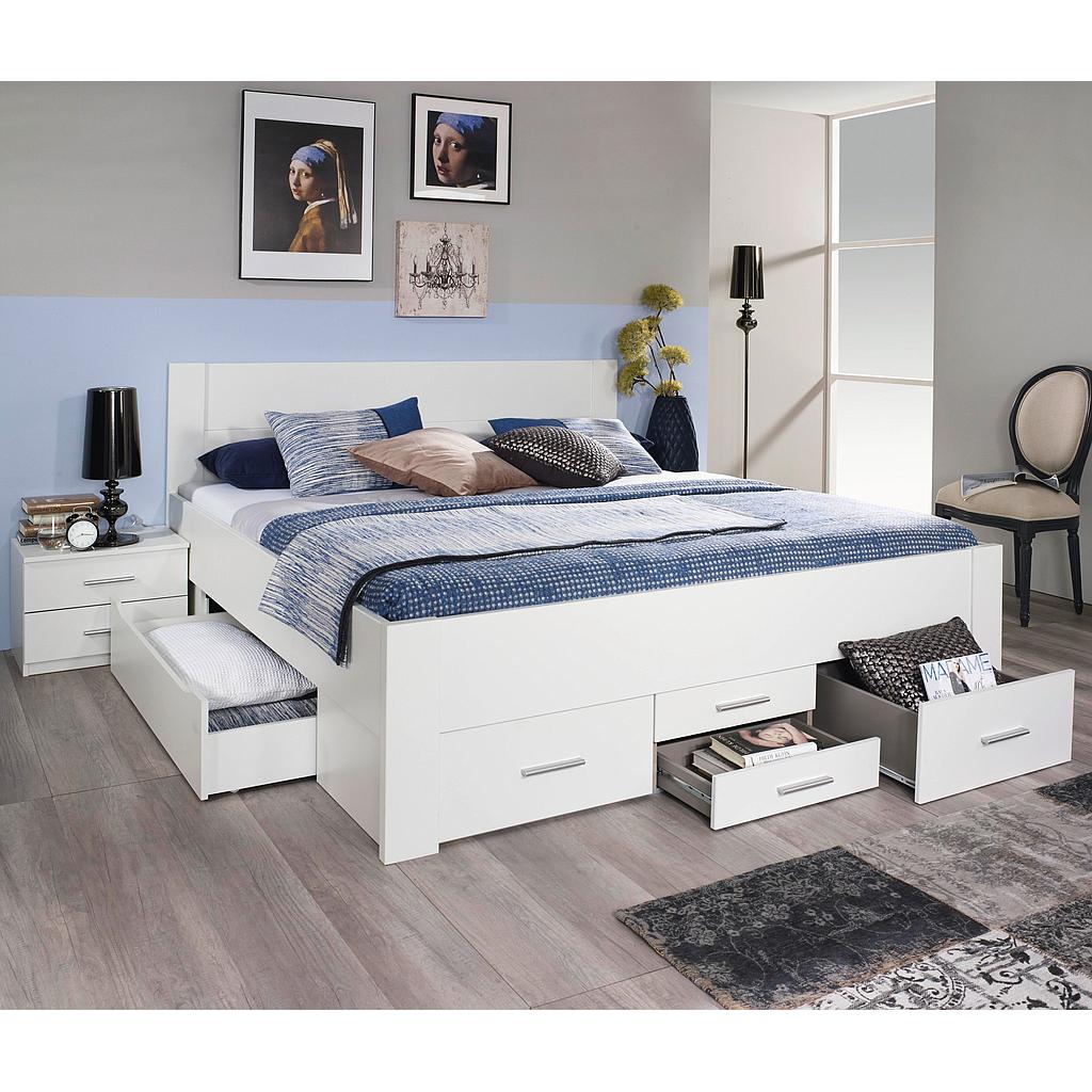 Ottawa 160x200cm franciaágy fiókszettel"k"