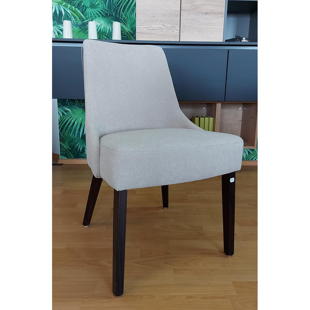 Lerry szék, Szövet: Aqua 2 bézs(1), Láb:wenge, 55x86x63cm