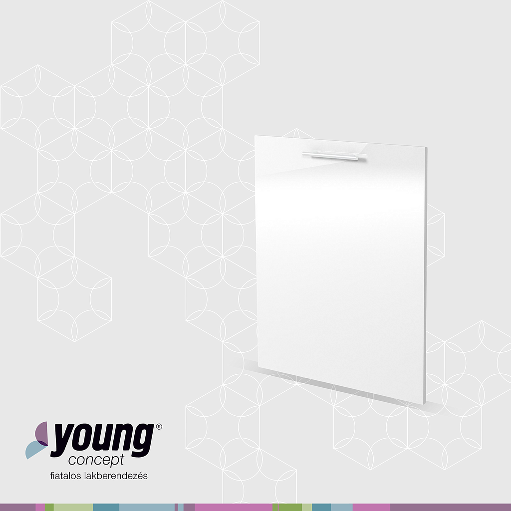 BENTO DM-60/72 mosogatógép ajtó 60x72 cm