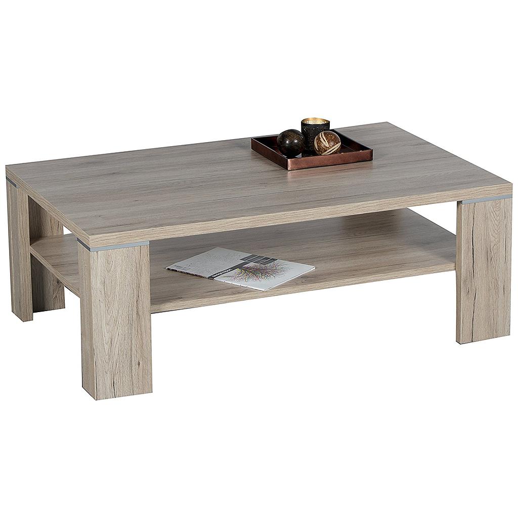 Asako dohányzóasztal, san remo tölgy, 110x40x70cm "K"