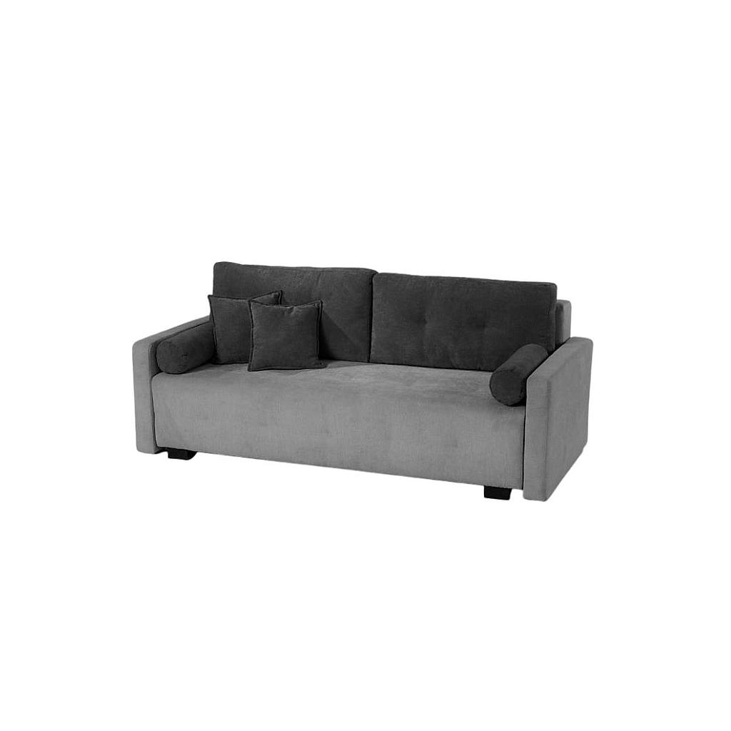 NewOrleans kanapéágy kiemelő vasalattal, Cashmere 5Rabbit/Cashmere 20 Elephant, 215x100x79/86cm (D)