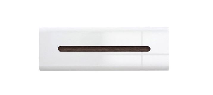 Glossy Felnyílós áthidaló szekrény Mf Fehér/Mattfehér 105x35x41cm  (SFW1K/4/11)