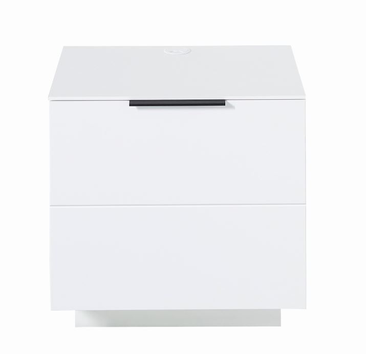 Medan-31 TV-állvány- alsó elem, 1 ajtós, 60x61x44 matt fehér"k"