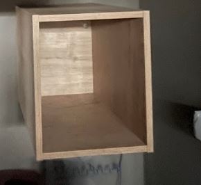 Falipolc 30-as Sierra tölgy színű, 30x35,5x33 cm "k"