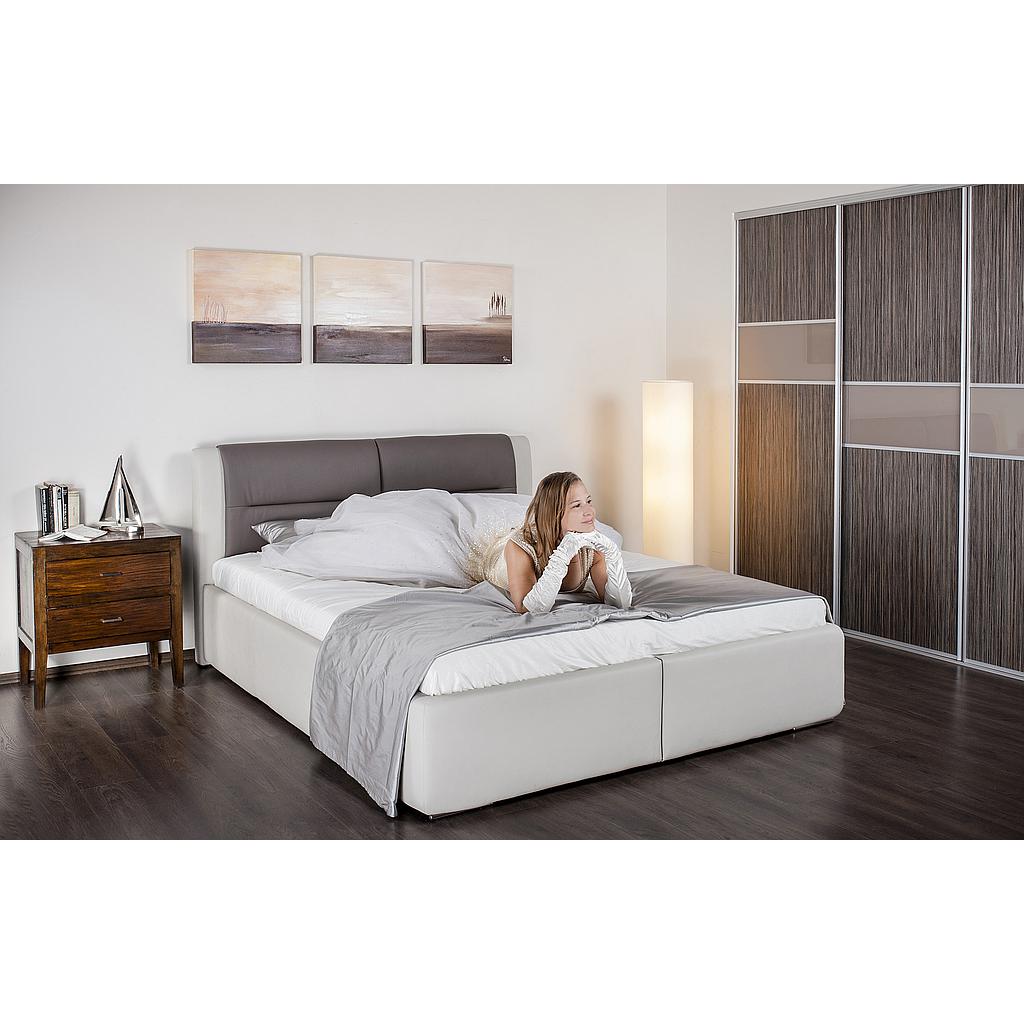 System ágy ágyneműtartóval,C_9, 160x 200 cm