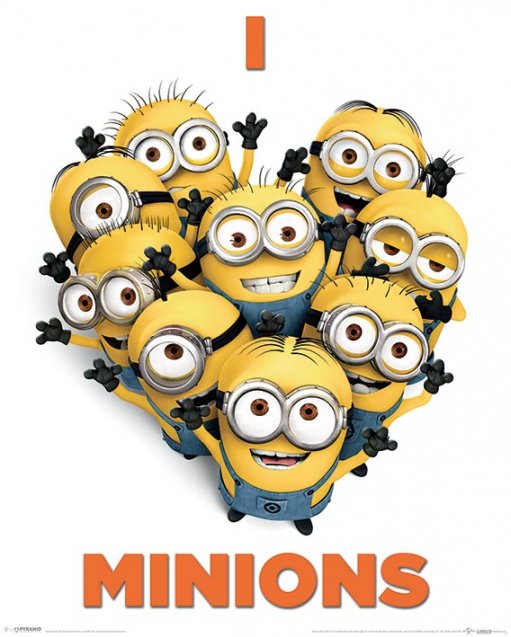 MPP50548 Minions falikép,decopanel,50x40cm