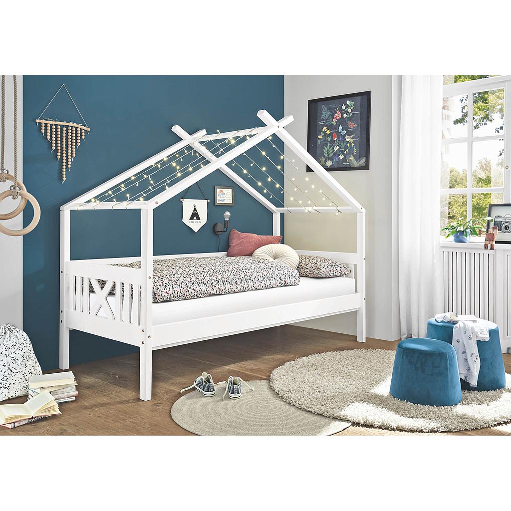 Liliane házikó ágykeret fehér (CosyHome)"k"