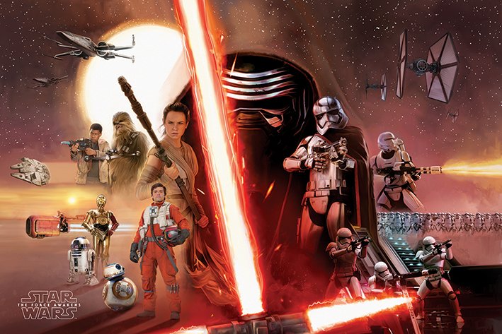 PP33656 Star Wars falikép,decopanel,60x90cm