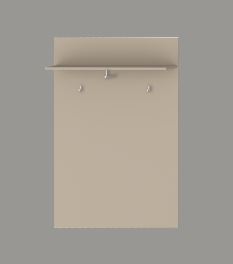 Modulo EF1 előszoba panel, kőszürke, 90x138x23,8cm