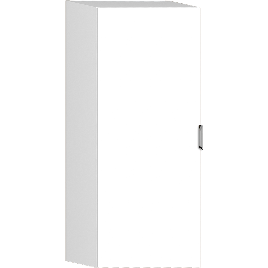 Modulo P6A-B fehér fix polcozású ajtós elem