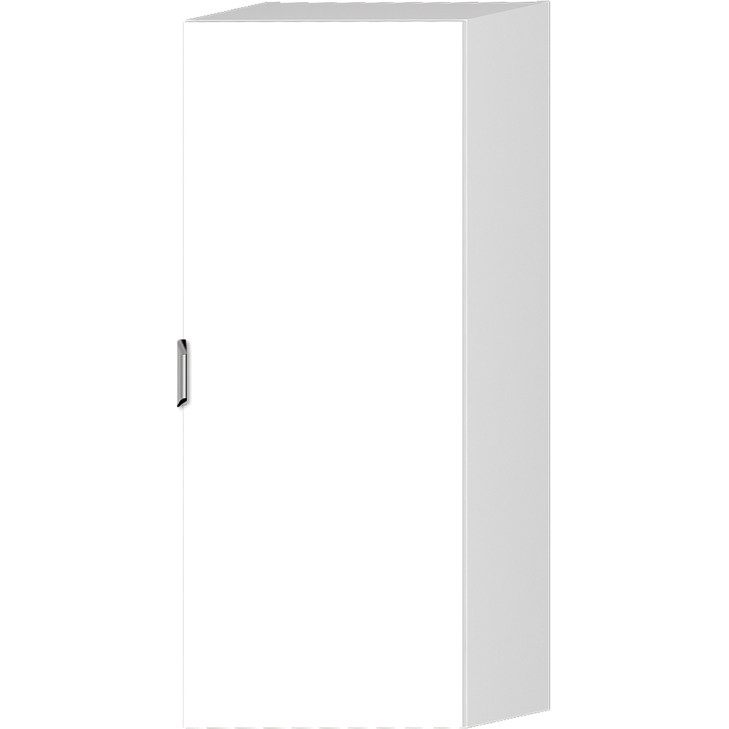 Modulo P6A-J  fehér fix polcozású ajtós elem