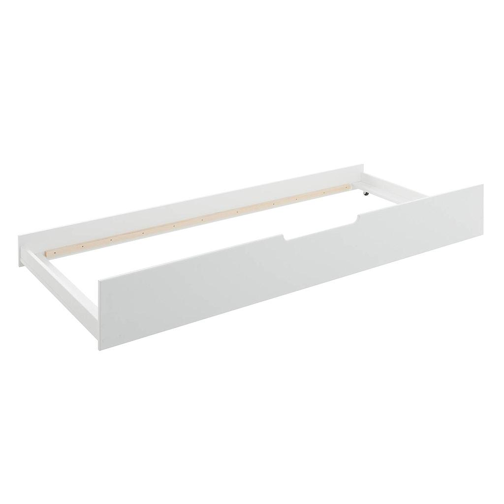 Liliane vendégágy,házikóágyhoz fehér fenyő, 198x26x94cm (CosyHome)"k"