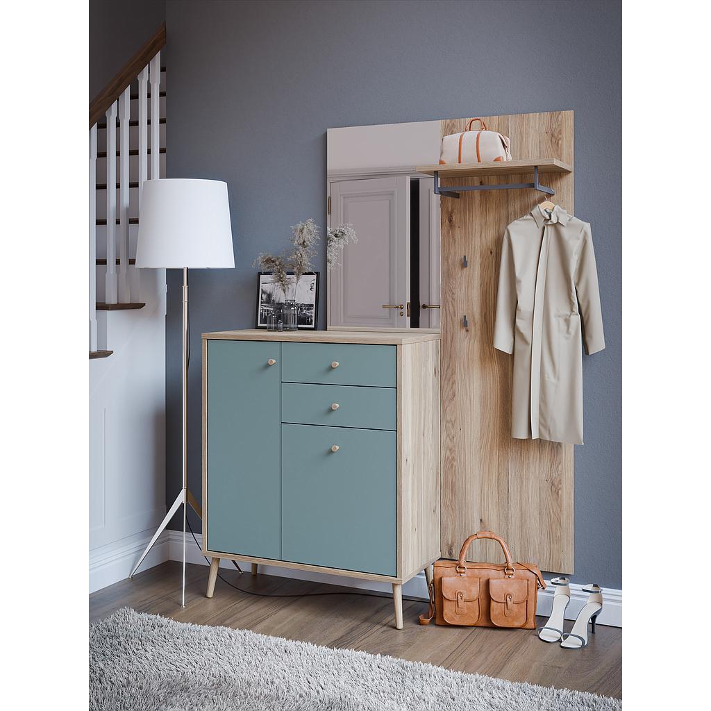 Festa előszoba szekrényösszeállítás 143,5 x 195 x 2 x 41,5 cm"ksz"