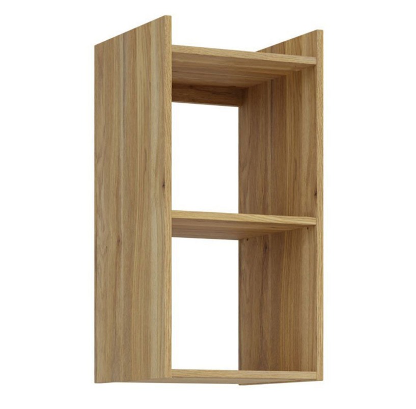 Festa falipolc 2 fakkos, Mauvella tölgy, 34x68x33 cm