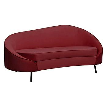 Range kanapé, Wine red, 178x80x79 cm 