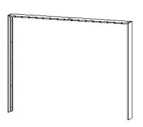 Katja Passepartout keret, Pezsgő, 278x233 cm