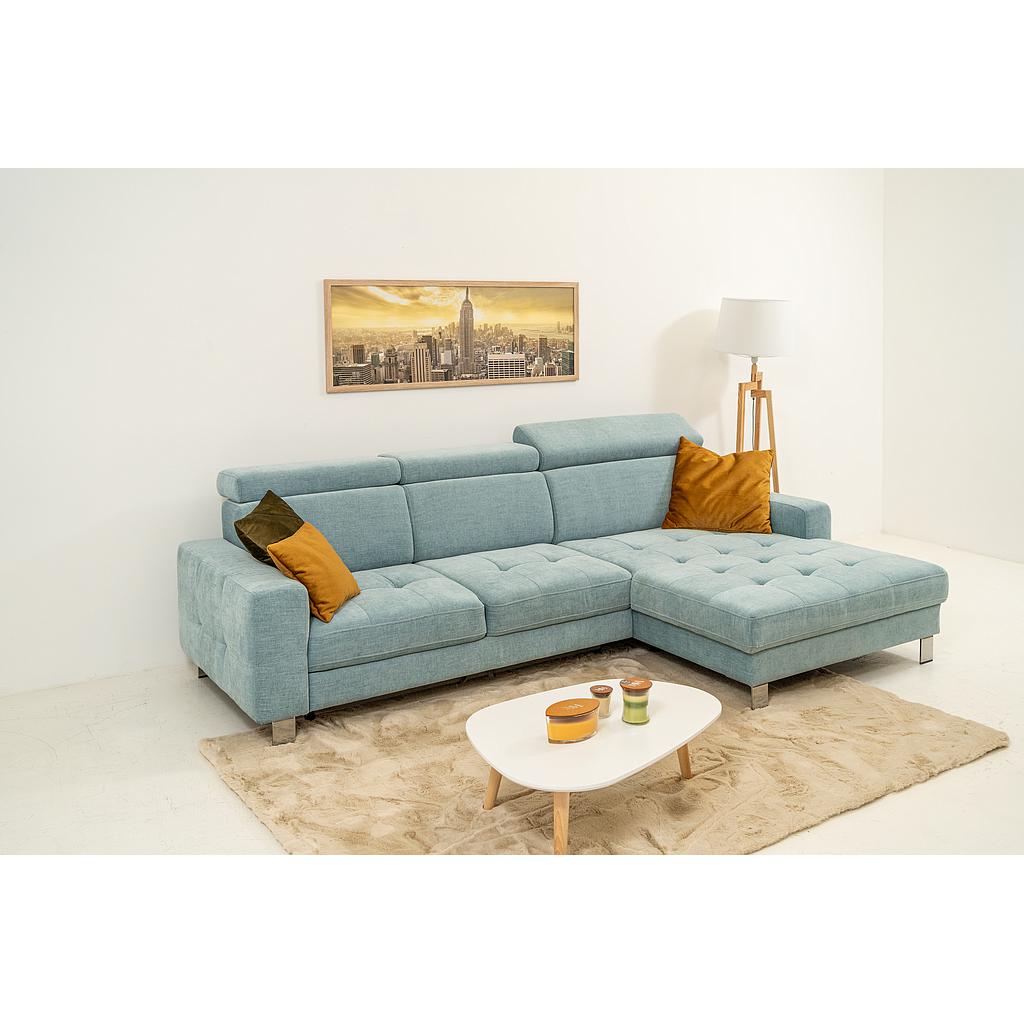 Borneo sarokgarnitúra, Menta (II.), 265x170 cm