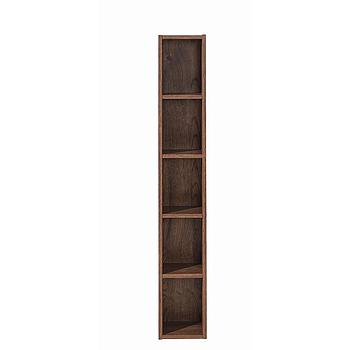 Medan-15 fali polc, konyak tölgy, 20x125x20cm"k"
