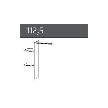 9939 belső szekrényosztás 112,5 cm tolóajtós elembe (Bea)