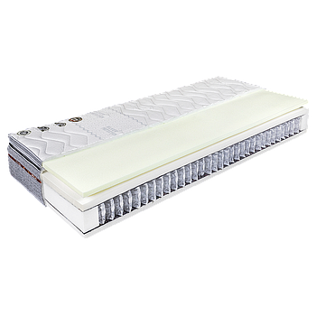VarioFeel 4M memóriahab fekvőfelületű zónásított táskarugós matrac, Sanitized huzattal | BIO-TEXTIMA ® Linea Natura "R"