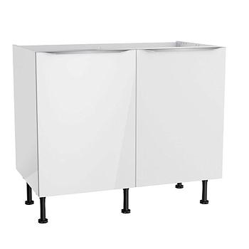 Arvid SPL106-8 100-as fehér konyhai mosogatós alsó szekrény