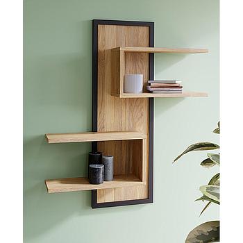 Fontana falipanel, mauvella tölgy / fekete, 103x123x22 cm