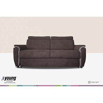 Sicilia kanapéágy fejtámlákkal, komfortágyas (mintadarab)"k"