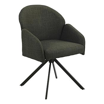 Colors karfás szék, kifordulós, zöld/zöld láb