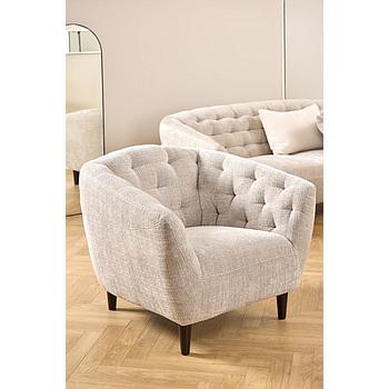 Chester fotel beige szövettel