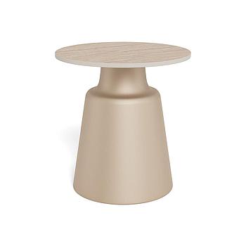 Sesto dohányzóasztal, traventin beige, 45 cm
