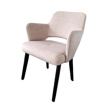 Ankara fotel, bézs / fekete láb