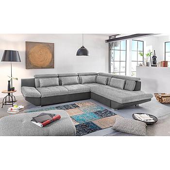 Endless sarokgarnitúra, jobbos, szürke, 305x228 cm"k" (mintadarab)