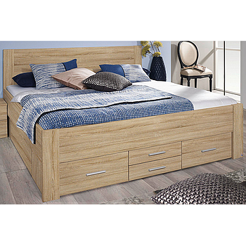 Ottawa 160x200cm franciaágy fiókszettel"k"